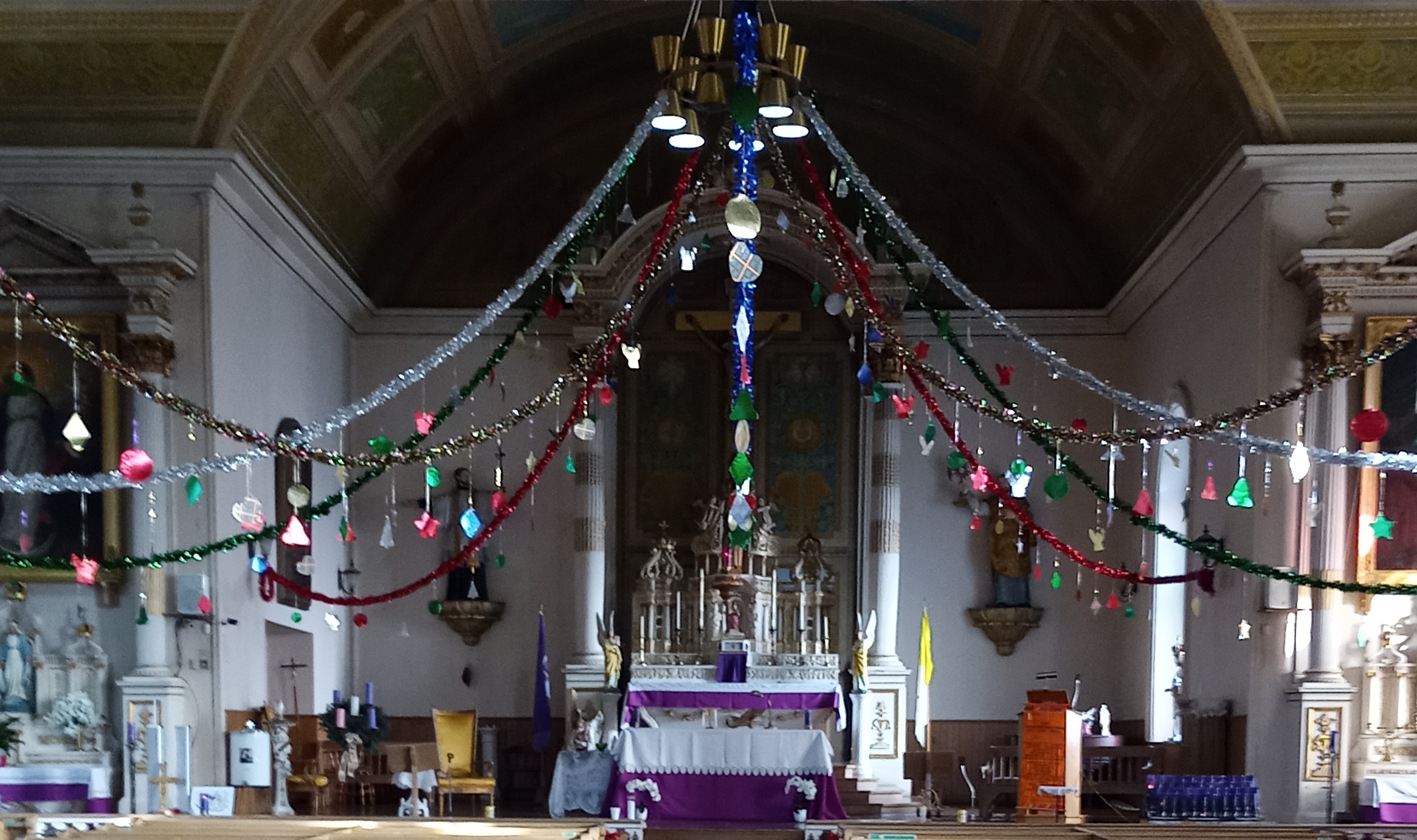 Saint Francis-Xavier Mission Christmas decorations 2020