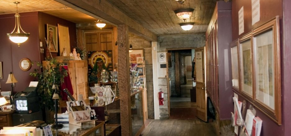 Gift Shop at Saint Kateri Sanctuary in Kahnawake